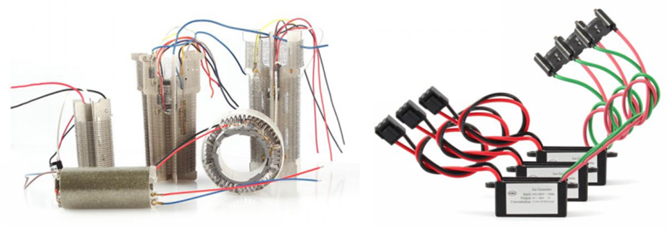 負(fù)離子電吹風(fēng)采用氟塑耐溫電線